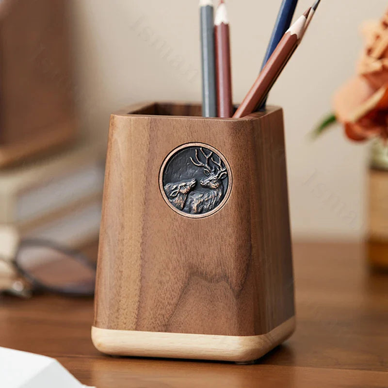 Pote Organizador de Mesa Artesanal