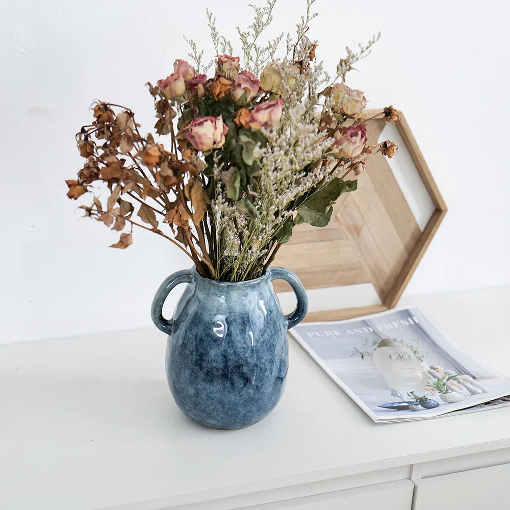 Vaso de Cerâmica Envernizada