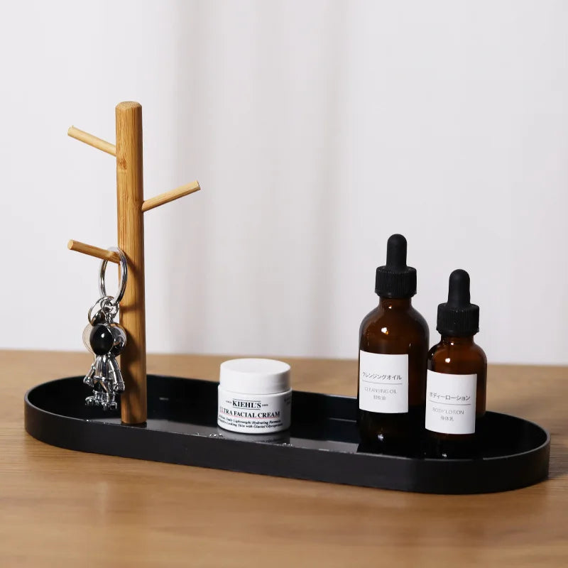 Bandeja Organizadora com Ramo de Bambu