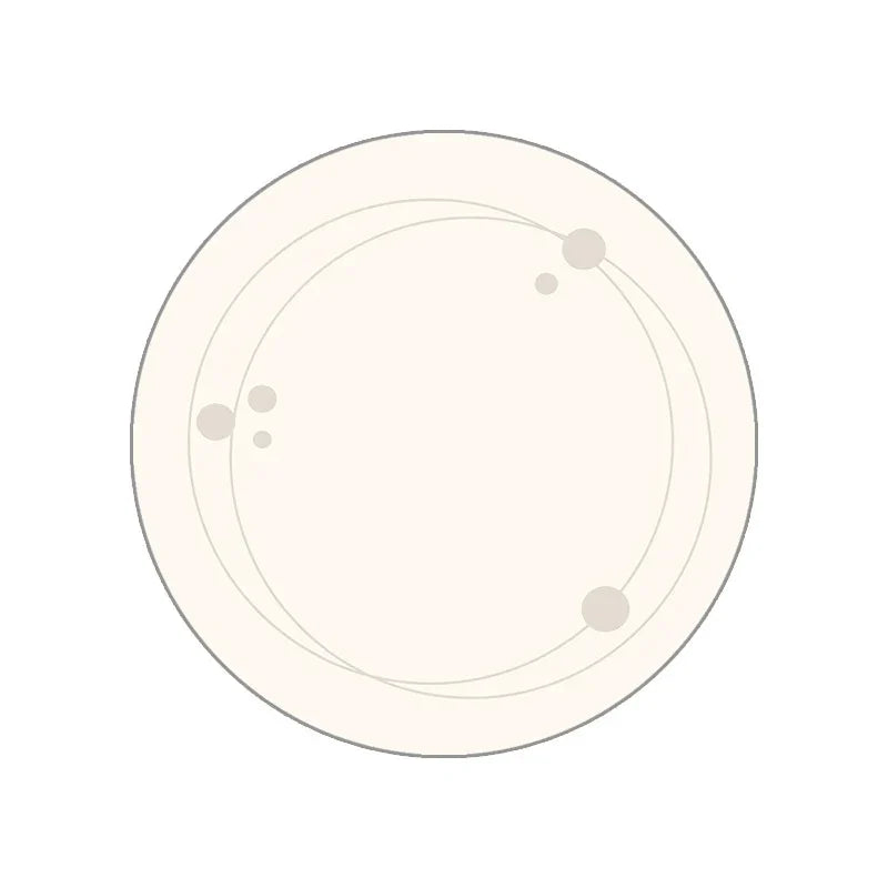 Tapete Redondo Estilo Nórdico