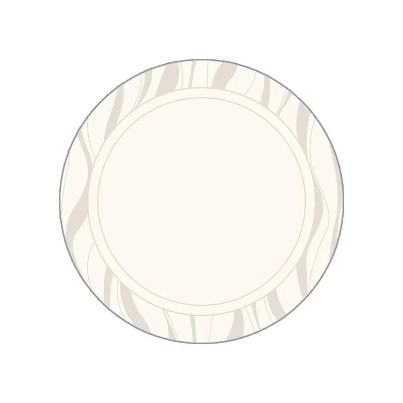 Tapete Redondo Estilo Nórdico