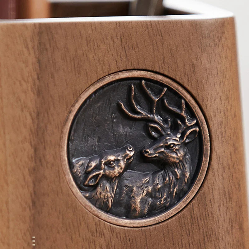 Pote Organizador de Mesa Artesanal