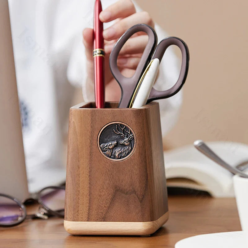 Pote Organizador de Mesa Artesanal